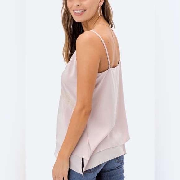 Lace Applique Cami - Picture 3 of 12